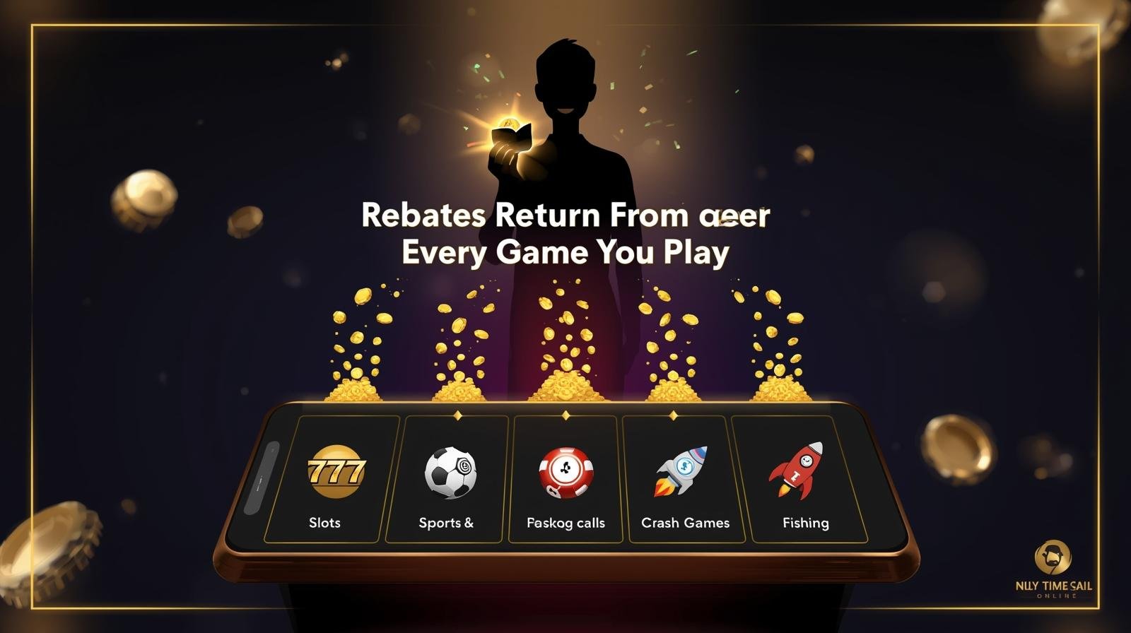 Rebate rates by game category at Nustargame Online