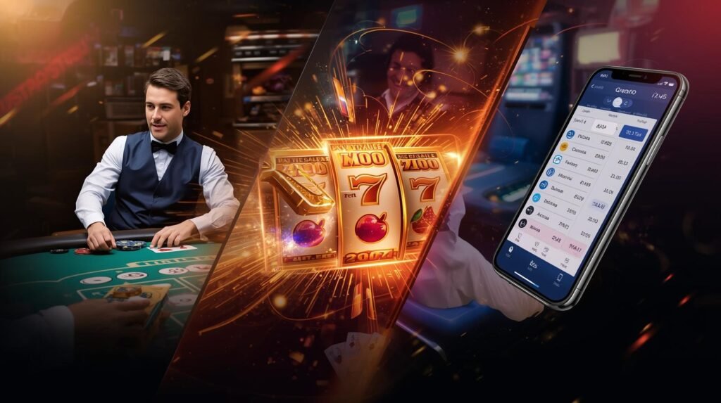 Top online casino games offered at Nustargame