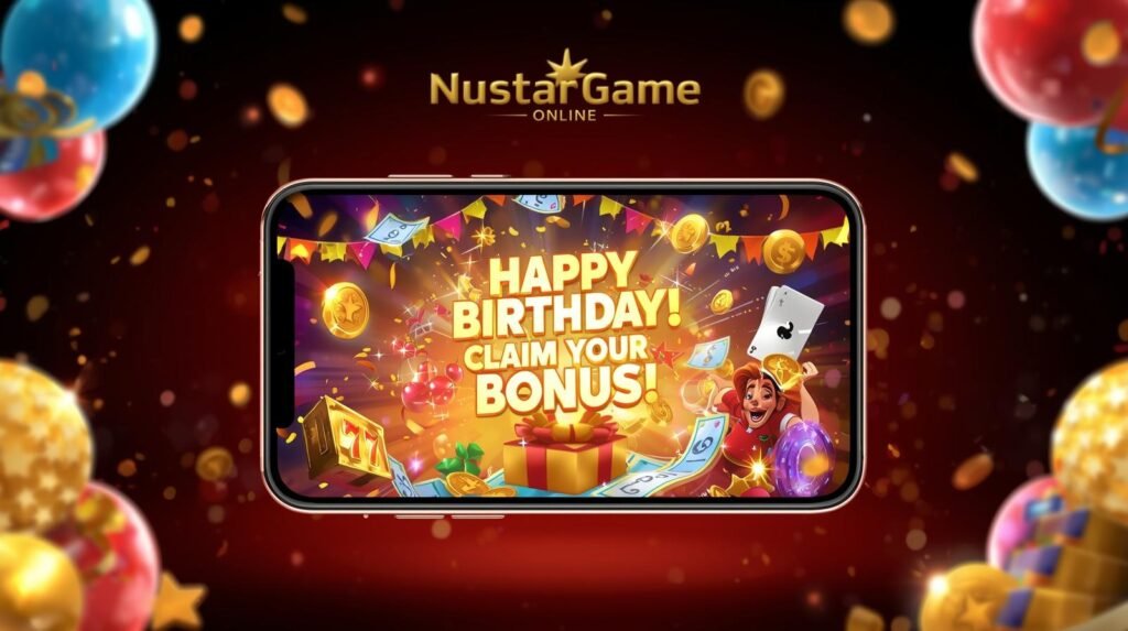 VIP birthday and anniversary bonus gifts at Nustargame